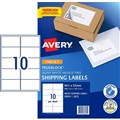 LABEL AVERY INKJET J8173 MAILING PARCEL 991X57MM WHITE 10SHEET