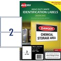 LABEL AVERY LASER L7068 HEAVY DUTY SHIPPING 1996X1435MM WHITE 2SHEET
