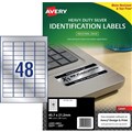 LABEL AVERY LASER L6009 HEAVY DUTY 457X212MM SILVER 48SHEET