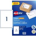 LABEL AVERY LASER L7167 INTERNET SHIPPING 1996X2891MM 1SHEET WHITE