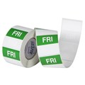 LABEL AVERY FOOD ROTATION DISPENSER PACK FRIDAY 40X40MM SQUARE GREEN