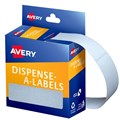 LABEL AVERY DISPENSER PACK RECTANGLE 19X64MM WHITE DMR1964W
