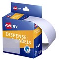 LABEL AVERY DISPENSER PACK RECTANGLE 44X63MM WHITE DMR4463W