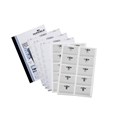 NAME BADGE SET DURABLE 869900 COMBI CLIP  INSERTS 90X54MM PK20