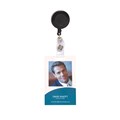 ID PRODUCT REXEL RETRACTABLE CARD HOLDERS 750MM BLACK PK6