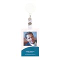 ID PRODUCT REXEL RETRACTABLE CARD HOLDERS 750MM WHITE PK6