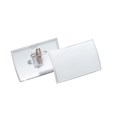 NAME BADGE DURABLE 821419 CLICK FOLD 90 X 54MM COMBI CLIP
