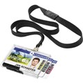 ID PRODUCT DURABLE CARD HOLDER PUSHBOX TRIO WITH LANYARD 892501