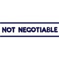 STAMP PRE INKED SHINY 9SEN154A3 NOT NEGOTIABLE BLUE