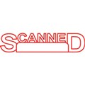 STAMP PRE INKED SHINY SEN2252 SCANNED OUTLINED WDATE RED