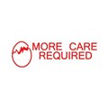 STAMP TEACHER SHINY SEN9332 MORE CARE REQUIRED RED