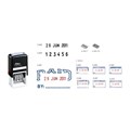 SELF INKING DATER SHINY S410 39EMAILED39 BLUERED