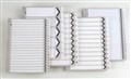 DIVIDER MARBIG A4 35117F REINFORCED 110 TAB BLACKWHITE