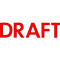 STAMP XSTAMPER 1068 DRAFT RED