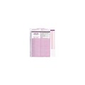 VISTOR PASS REGISTER REFILL ZIONS CVSFR SECURITY FORMAT 250 PASSES