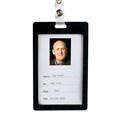 ID PRODUCT REXEL PLASTIC CARD HOLDERS BLACK PK6