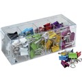 FOLDBACK CLIP CELCO 19MM ASSORTED COLOURS BX96