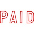 STAMP XSTAMPER 1005 PAID RED