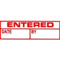 STAMP XSTAMPER 1534 ENTEREDDATEBY RED