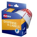 LABEL AVERY DISPENSER PACK SALE WASNOW 44X63MM DMR4463W