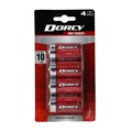BATTERY DORCY SIZE C PK4