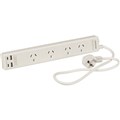 POWER BOARD JACKSON PT2929SUSB3C 4 POINT SURGE PROTECTION WITH 2 X USBA  2 X USBC 1M CORD WHITE
