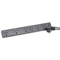POWER BOARD JACKSON PT6969SBE 6 POINT SPACED 1M CORD BLACK