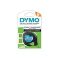 TAPE DYMO LETRATAG 12MMX4M PLASTIC CLEAR