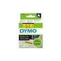 TAPE DYMO D1 SD45018 12MMX7M BLACK ON YELLOW