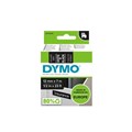 TAPE DYMO D1 SD45021 12MMX7M WHITE ON BLACK