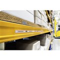 LABEL SELFADHESIVE DURABLE SCANFIX PLASTIC 1000X20MM PK25