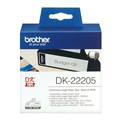 LABEL BROTHER DK22205 62MMX3048M CONTINUOUS WHITE