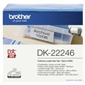 LABEL BROTHER DK22246 CONTINUOUS 102MMX3048M WHITE
