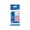 TAPE BROTHER TZERE54 24MMX4M GOLD ON PINK RIBBON