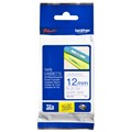TAPE BROTHER TZE233 12MMX8M BLUE ON WHITE