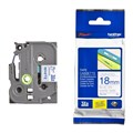 TAPE BROTHER TZE243 18MMX8M BLUE ON WHITE