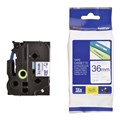 TAPE BROTHER TZE263 36MMX8M BLUE ON WHITE