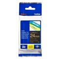 TAPE BROTHER TZE354 24MMX8M GOLD ON BLACK