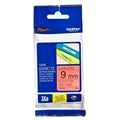 TAPE BROTHER TZE421 9MMX8M BLACK ON RED