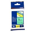 TAPE BROTHER TZE721 9MMX8M BLACK ON GREEN