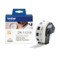 LABEL BROTHER DK11219 DIECUT ROUND LABELS 12MM WHITE ROLL 1200