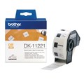 LABEL BROTHER DK11221 DIECUT SQUARE LABELS 23X23MM WHITE ROLL 1000