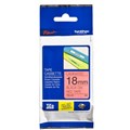 TAPE BROTHER TZE441 18MMX8M BLACK ON RED