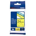TAPE BROTHER TZE651 24MMX8M BLACK ON YELLOW
