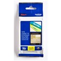 TAPE BROTHER TZEPR254 PREMIUM 24MM GOLD ON WHITE