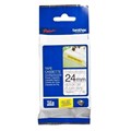 TAPE BROTHER TZES151 24MMX8M BLACK ON CLEAR STRONG ADHESIVE