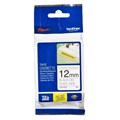TAPE BROTHER TZES231 12MMX8M BLACK ON WHITE STRONG ADHESIVE