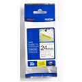 TAPE BROTHER TZES251 24MMX8M BLACK ON WHITE STRONG ADHESIVE