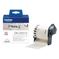 LABEL BROTHER DK22212 CONTINUOUS FILM 62MMX1524M WHITE ROLL