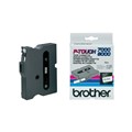 TAPE BROTHER TX231 12MMX15M BLACK ON WHITE